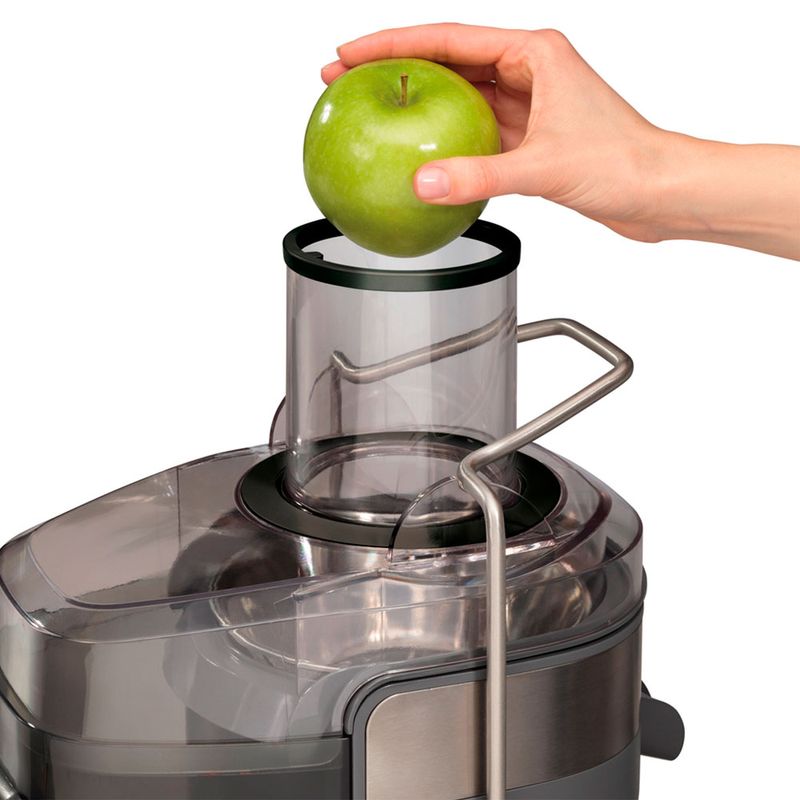 Jugo de manzana en fashion extractor