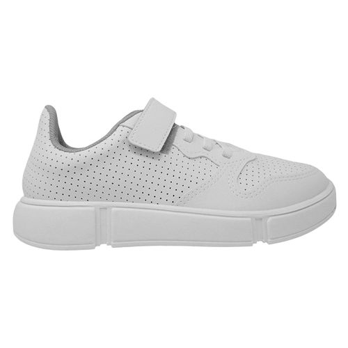 Calzado deportivo escolar Orange color blanco para niño