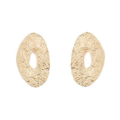 Aretes Sfera dorados para mujer