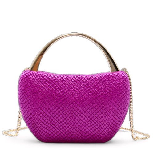 Cartera clutch Sfera color rosado para mujer