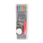 104661426-Estuche-de-plumones-Stabilo-6806-8-11-01-metalicos-6-unidades