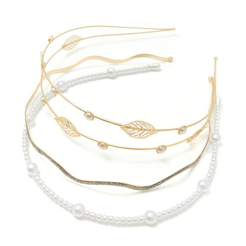 Set de diademas bicolor para mujer