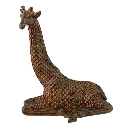 Figura decorativa de jirafa 20x22 cm