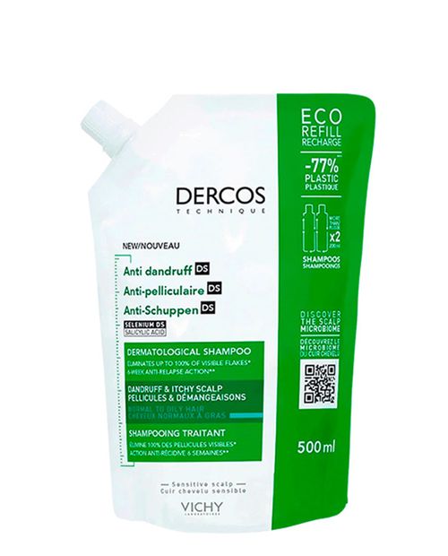 VICHY Refill Dercos Shampoo Anticaspa 500ml