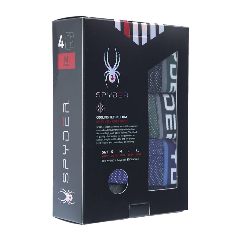 104568357-Pack-de-4-boxers-brief-Spyder-surtidos-mini-print-para-hombre
