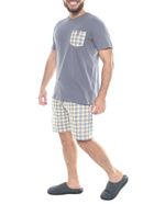 104578677-Pijama-con-short-Admas-gris-y-amarillo-para-hombre