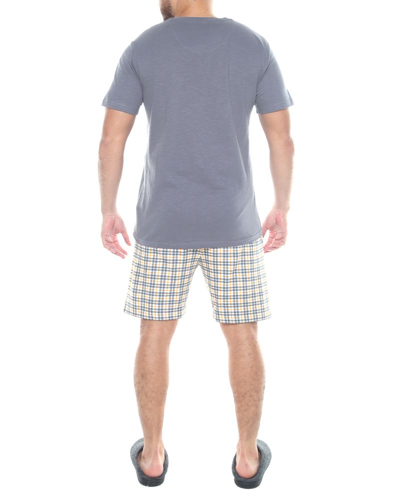 104578680-Pijama-con-short-Admas-gris-y-amarillo-para-hombre