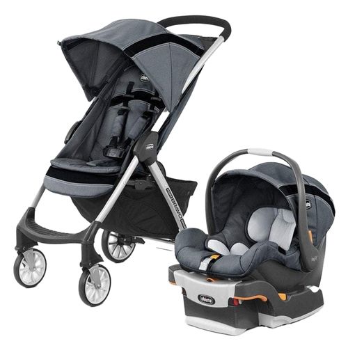 Coche y silla para carro Chicco Mini Bravo Carbon