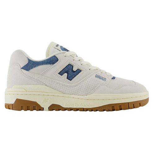 Zapato New Balance 550 casual deportivo color blanco para mujer