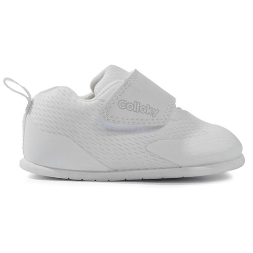 Zapato deportivo Colloky blanco para niña bebé