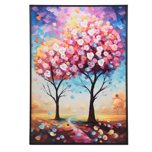 Cuadro decorativo árbol abstracto 50x70 cm