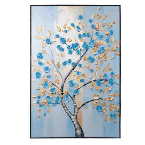 Cuadro decorativo árbol abstracto 80x120 cm