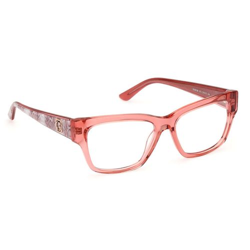 Aro completo rectangular Guess de acetato para mujer