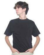 104687193-Camiseta-Orange-oversized-fit-negra-solida-para-hombre