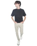 104687193-Camiseta-Orange-oversized-fit-negra-solida-para-hombre