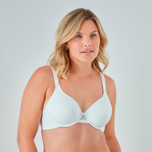 Brasier Bali con aros blanco para mujer