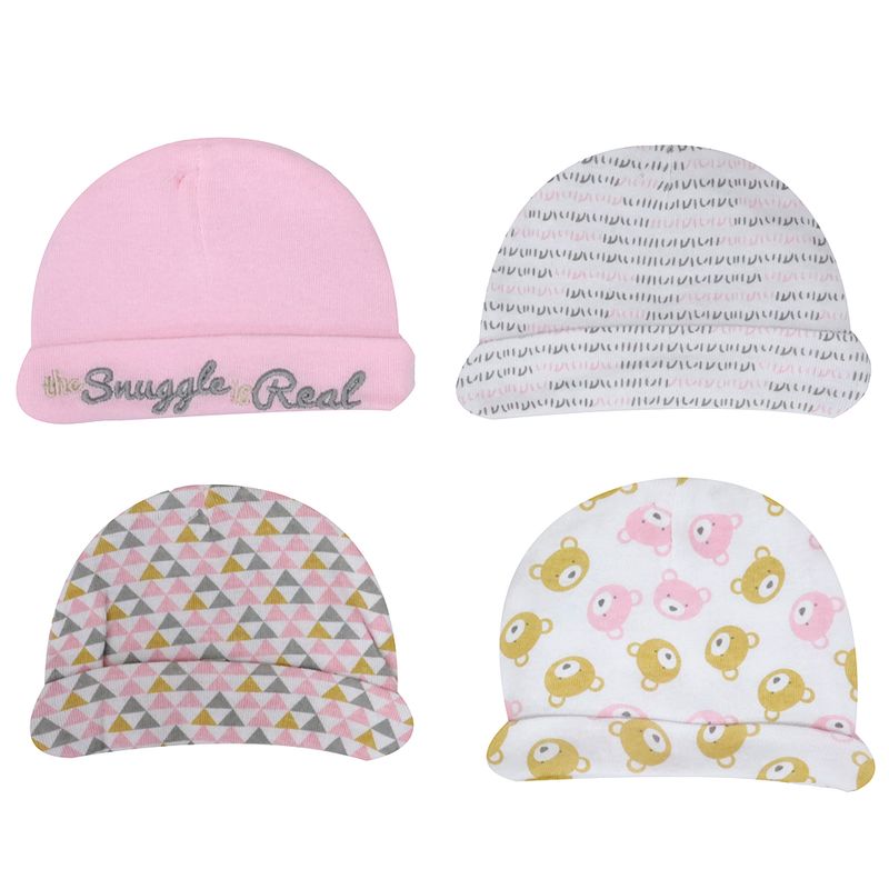 104679669-Set-de-4-gorros-multicolor-con-estampado-para-bebe-niña