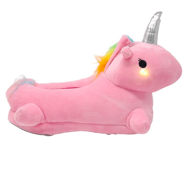 104509769-SURTIDO--Pantufla-unicornio-con-luces-Orange-multicolor-para-niña