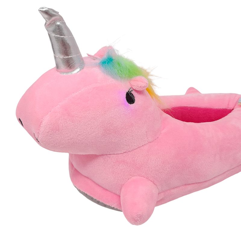 104509769-SURTIDO--Pantufla-unicornio-con-luces-Orange-multicolor-para-niña