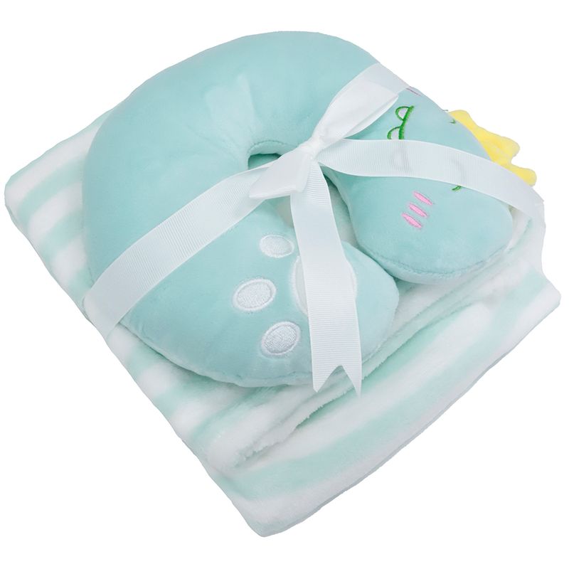 104413605-Frazada-verde-con-almohada-media-luna-para-bebe-niño