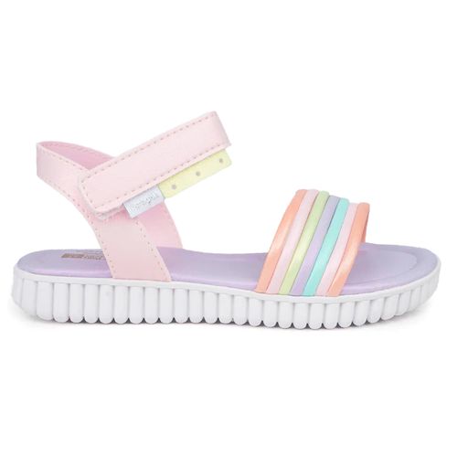 Sandalia casual Pampili multicolor para niña