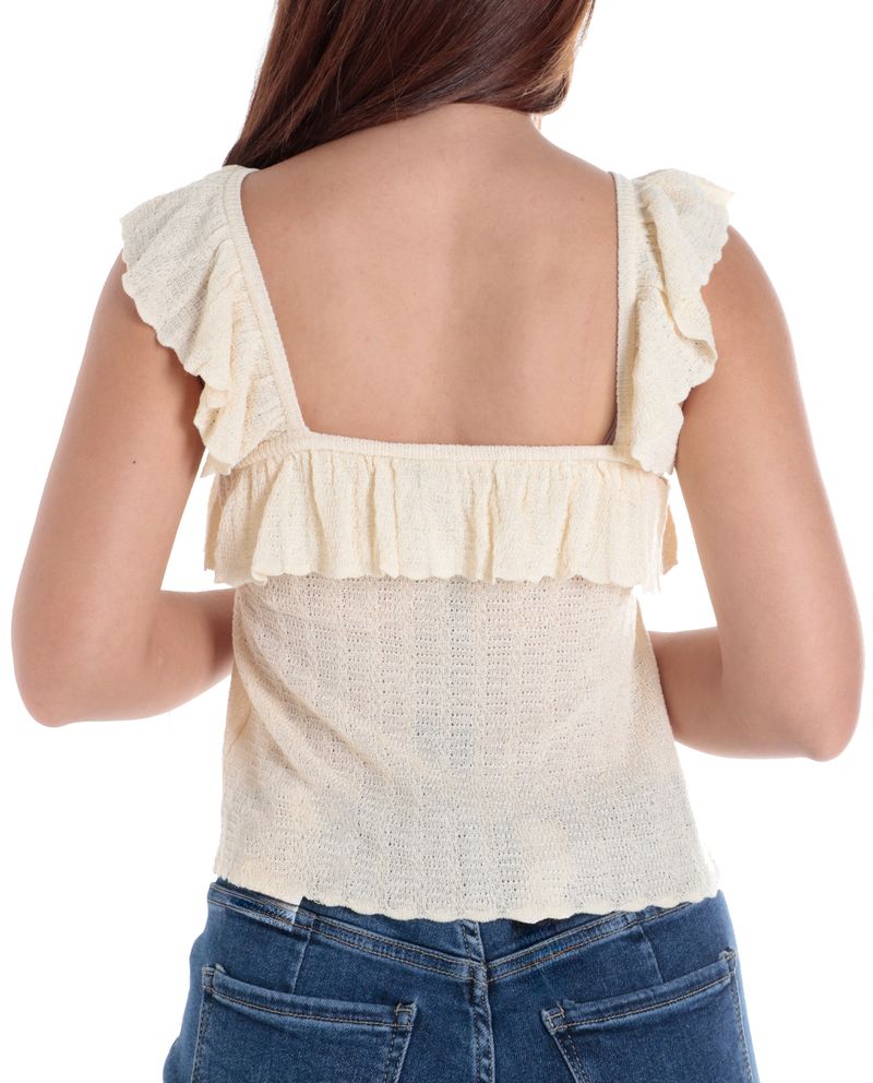 104514120-Blusa-Unexpected-casual-amarilla-de-tirantes-para-mujer