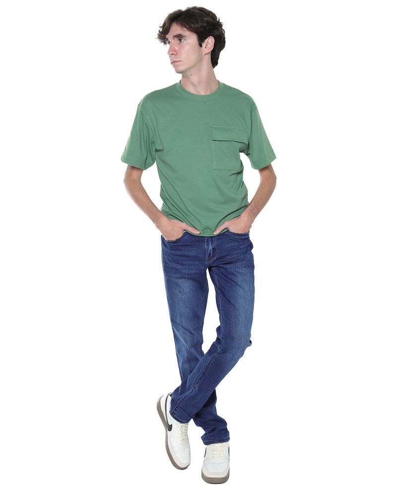 104687117-Camiseta-oversize-fit-Orange-verde-solida-para-hombre