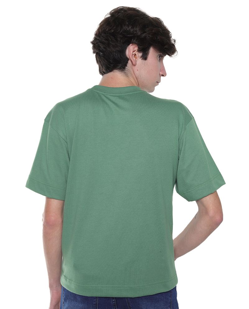 104687118-Camiseta-oversize-fit-Orange-verde-solida-para-hombre