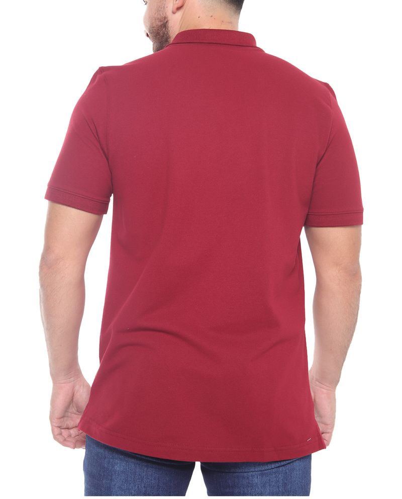 104693604-Camisa-polo-basica-Gents-roja-solida-para-hombre