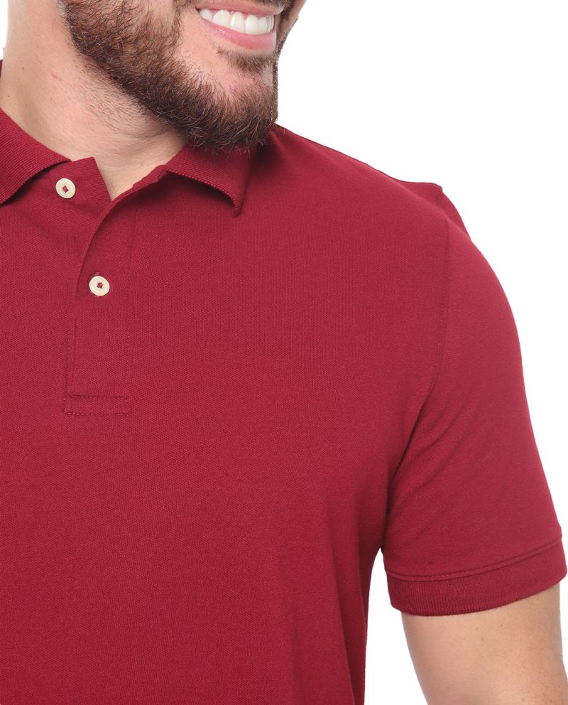 104693604-Camisa-polo-basica-Gents-roja-solida-para-hombre
