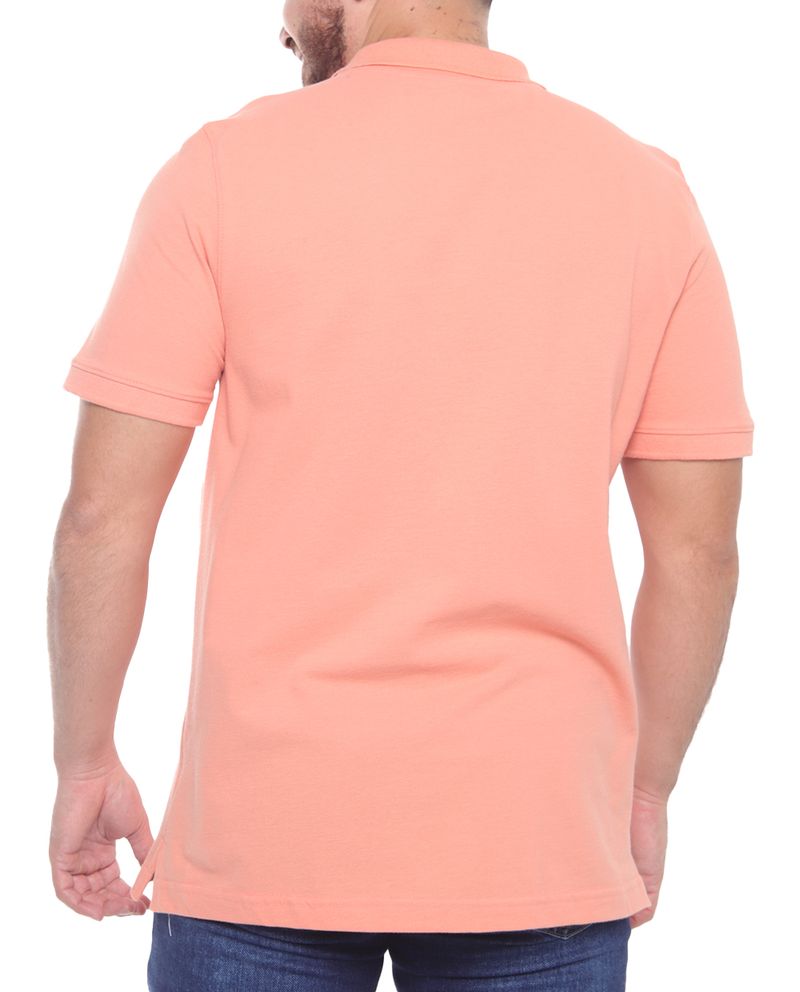 104693608-Camisa-polo-basica-Gents-coral-solida-para-hombre