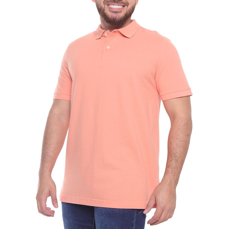 Camisa polo básica Gents coral sólida para hombre Siman Nicaragua