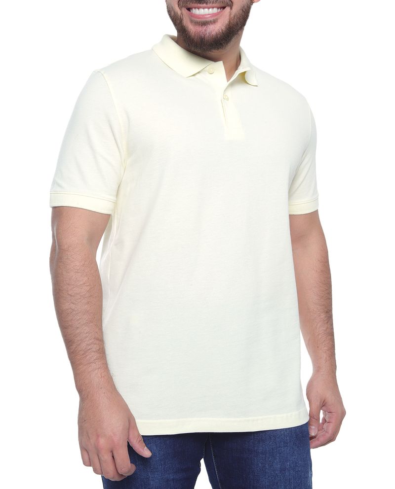 104693612-Camisa-polo-basica-Gents-amarillo-claro-solido-para-hombre