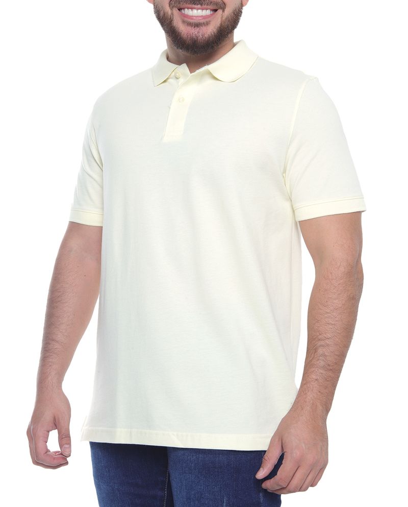 104693612-Camisa-polo-basica-Gents-amarillo-claro-solido-para-hombre