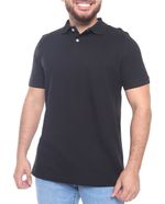 104693616-Camisa-polo-basica-Gents-negra-solida-para-hombre