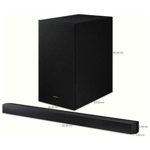 Barra de sonido Samsung Wireless 3.1CH 370 Watts con subwoofer