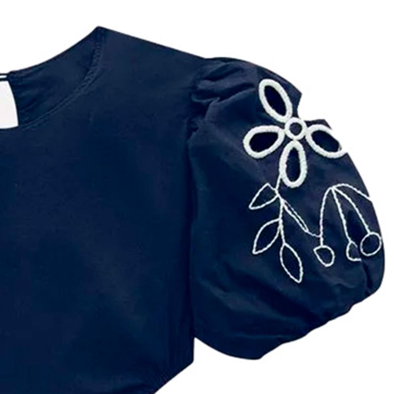 104662464-Vestido-azul-con-estampado-de-flores-para-niña