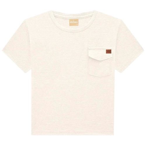 Camiseta gris sólido para niño