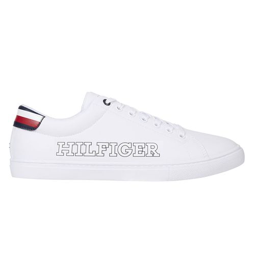 Zapato deportivo casual Tommy Hilfiger blanco para hombre