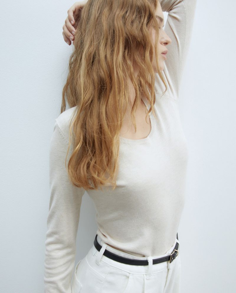 104645948-Sueter-Sfera-pull-over-beige-para-mujer