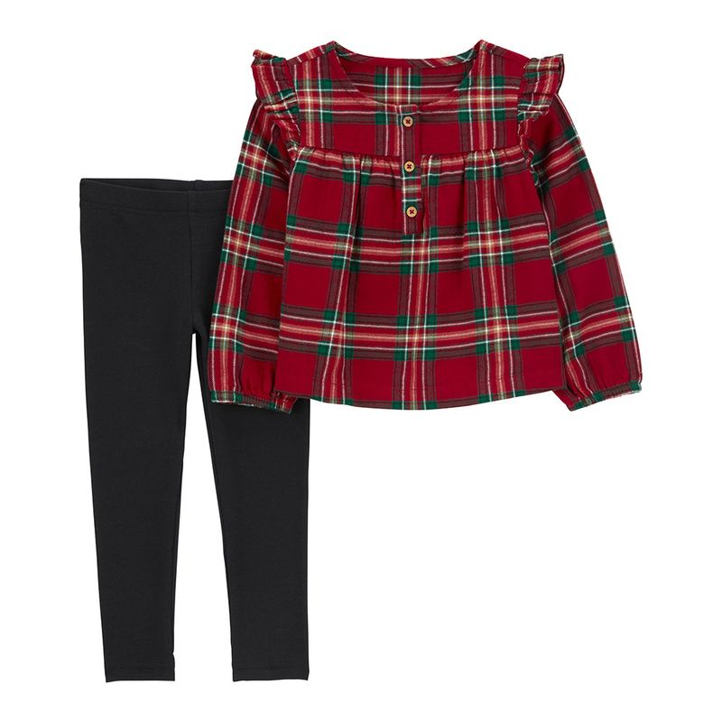 104710601Conjunto-de-2-piezas-multicolor-a-cuadros-para-bebe-niña