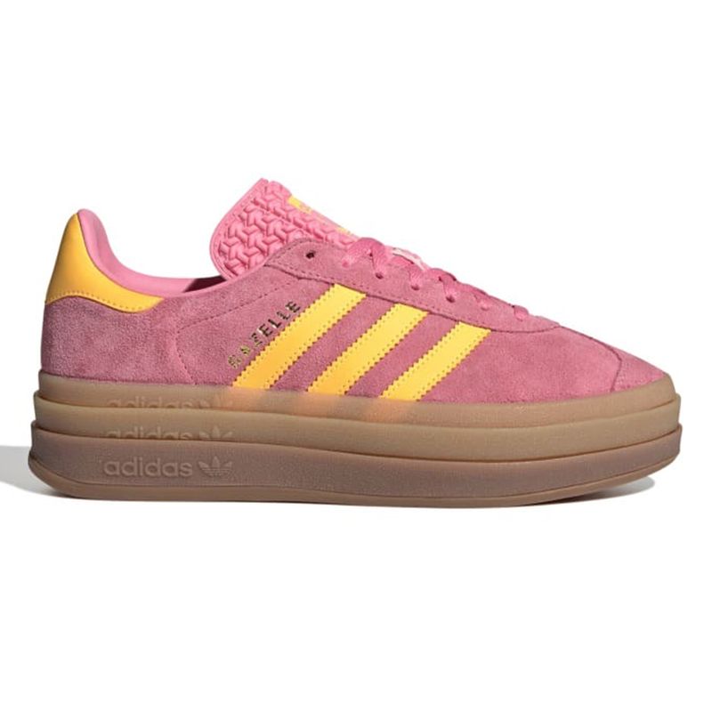 Zapato Adidas Originals Gazelle Bold casual rosado para mujer