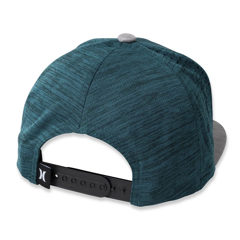 104716252-Gorra-snapback-Hurley-turquesa-heather-para-hombre