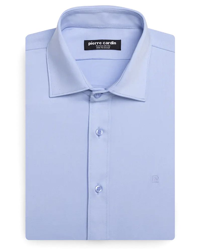 104719134-Camisa-slim-fit-Pierre-Cardin-celeste-solida-para-hombre-