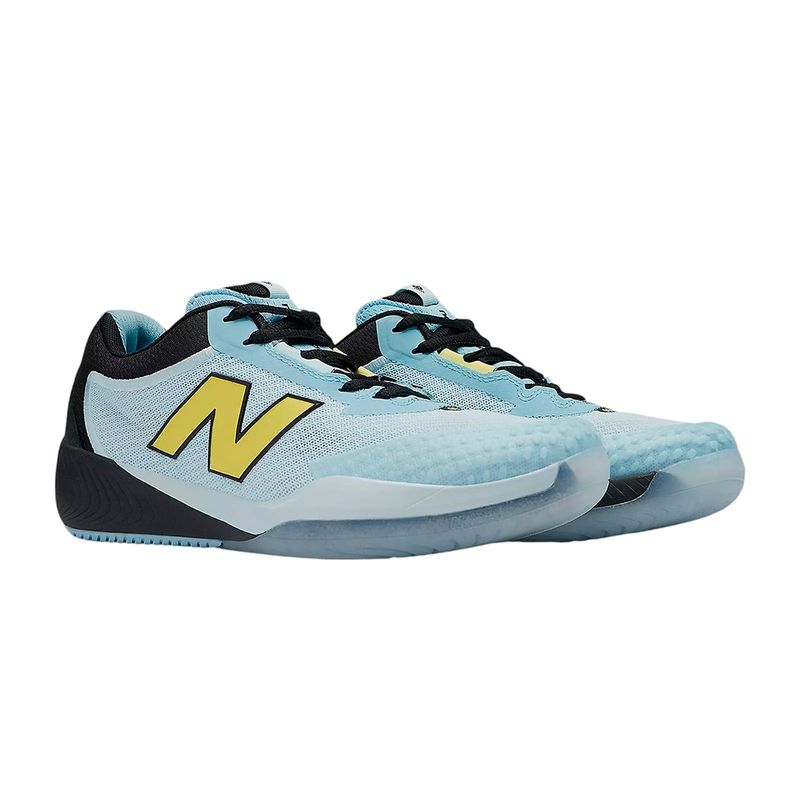 Zapato New Balance 996 Hard Court deportivo color celeste para mujer