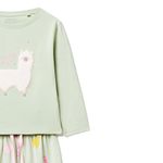104716657-Pijama-verde-con-estampado-de-llama-para-niña