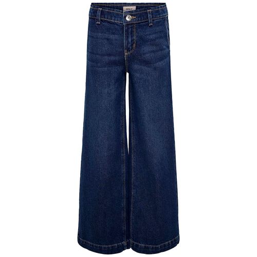 Jeans azul sólido para niña