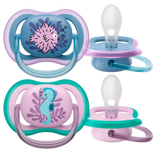 Set de 2 chupetes Ultra Air para bebé 6 - 18M