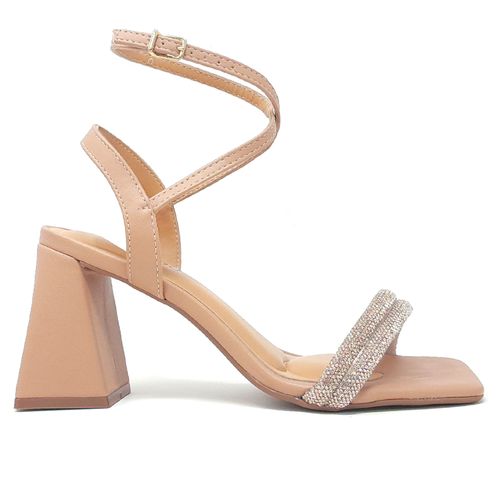 Sandalia de vestir Sabrina color beige para mujer