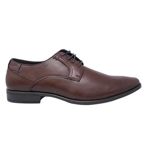 Zapato de vestir Unexpected Point Sensation café para hombre